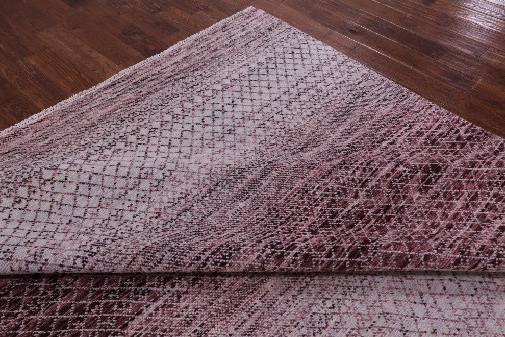 9' 2" X 12' 0" Hand Knotted Savannah Grass Wool Rug - Q13418