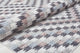 Jade Eternity White Geometric Contemporary White Recycled Area Rug, 5'3" X 7'0"