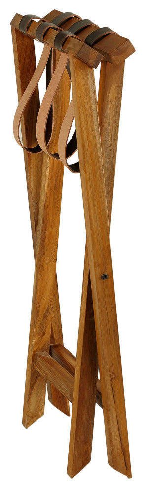 Bare Decor Daniel Luggage Rack With X-Legs
