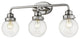 Portsmith 3-Light Polished Nickel Vanity