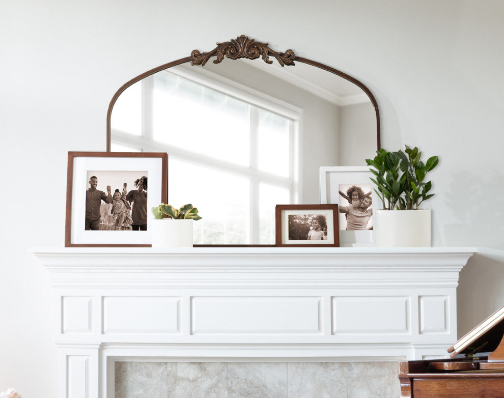 Arendahl Traditional Arch Mirror, Bronze 36x29