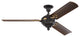 Monte Carlo 3AOR60ATIHAB Arezzo 60, Antique Iron With Antique Brass
