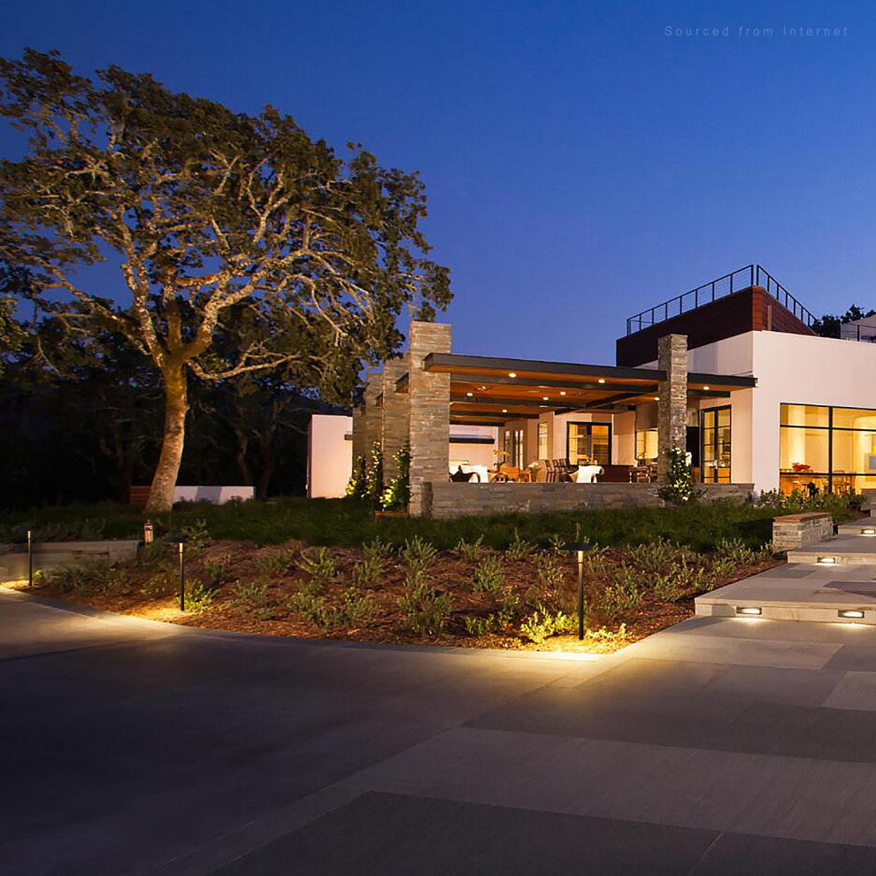 6 Pack 5W Low Voltage LED Landscape Light 3000K Warm White