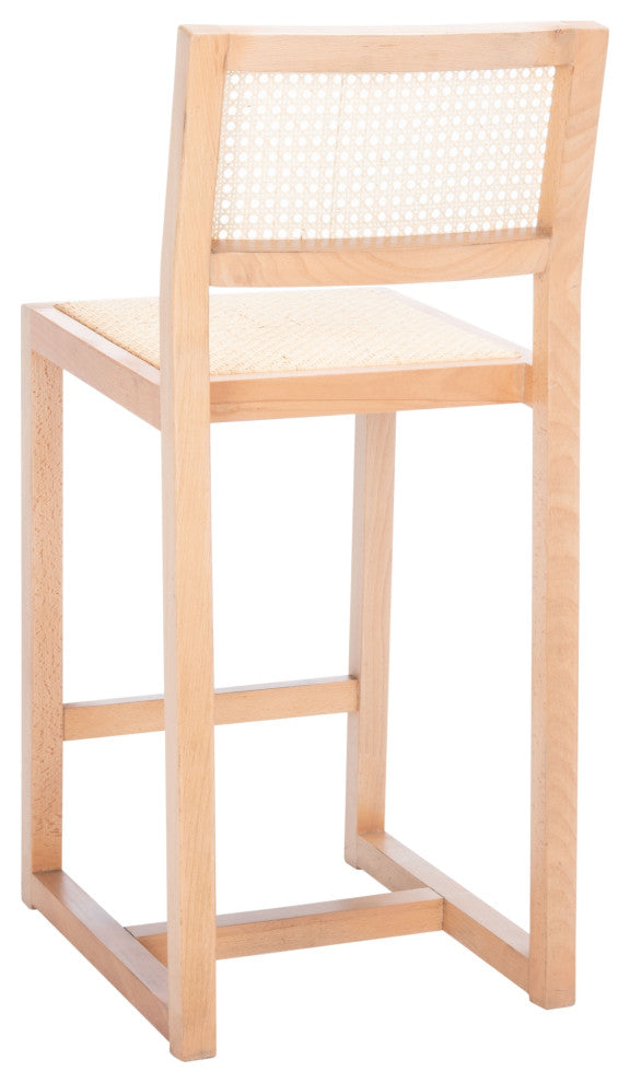 Safavieh Seika Rattan Counter Stool, Natural