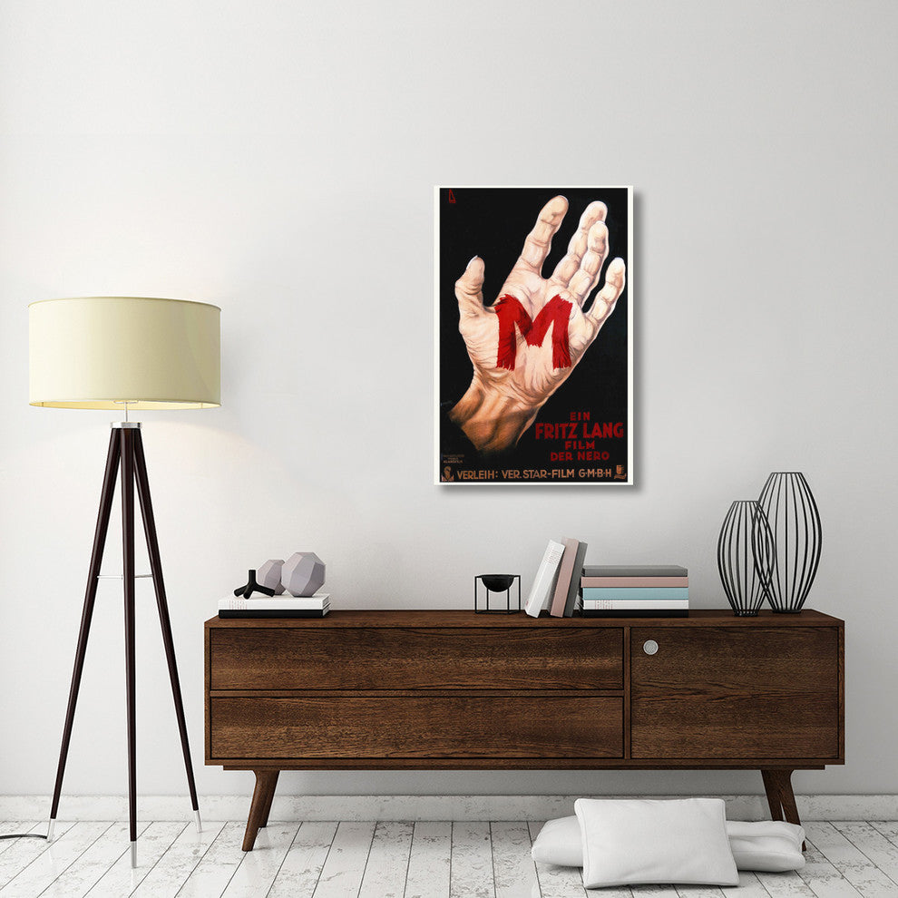 "M by Fritz Lang" Stretched Canvas Giclee by Hollywood Photo Archive, 27x40"