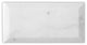 White Carrara Polished 3x6 Marble Tile