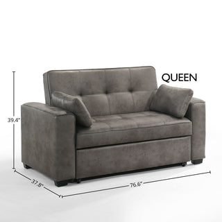 Brooklyn Sofa Sleeper, Stone, Queen