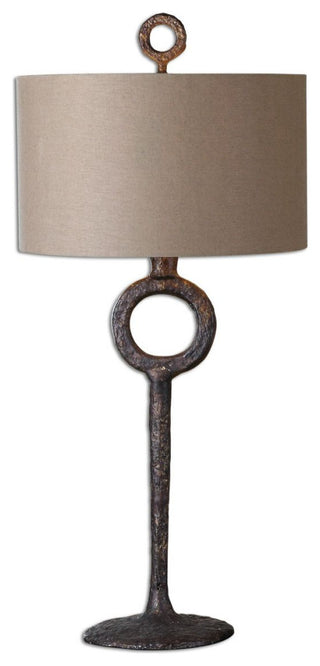 Uttermost Ferro Cast Iron Table Lamp