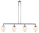 Innovations 214-PC-G661-7-LED 4 Light Island Light, Polished Chrome
