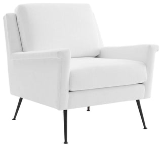 Chesapeake Fabric Armchair, Black White