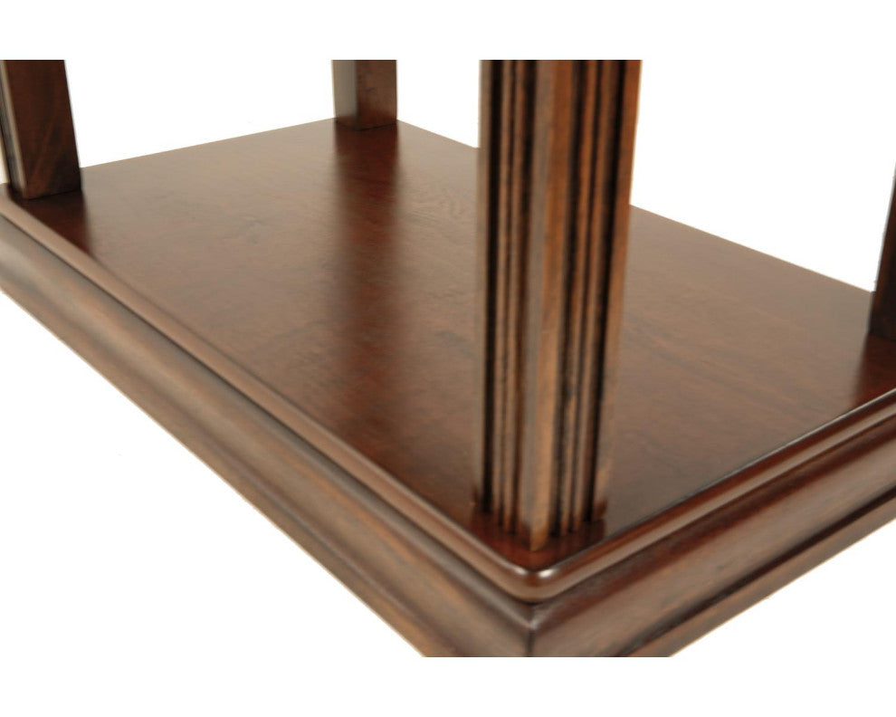 Breegin Contemporary Brown Chair Side End Table