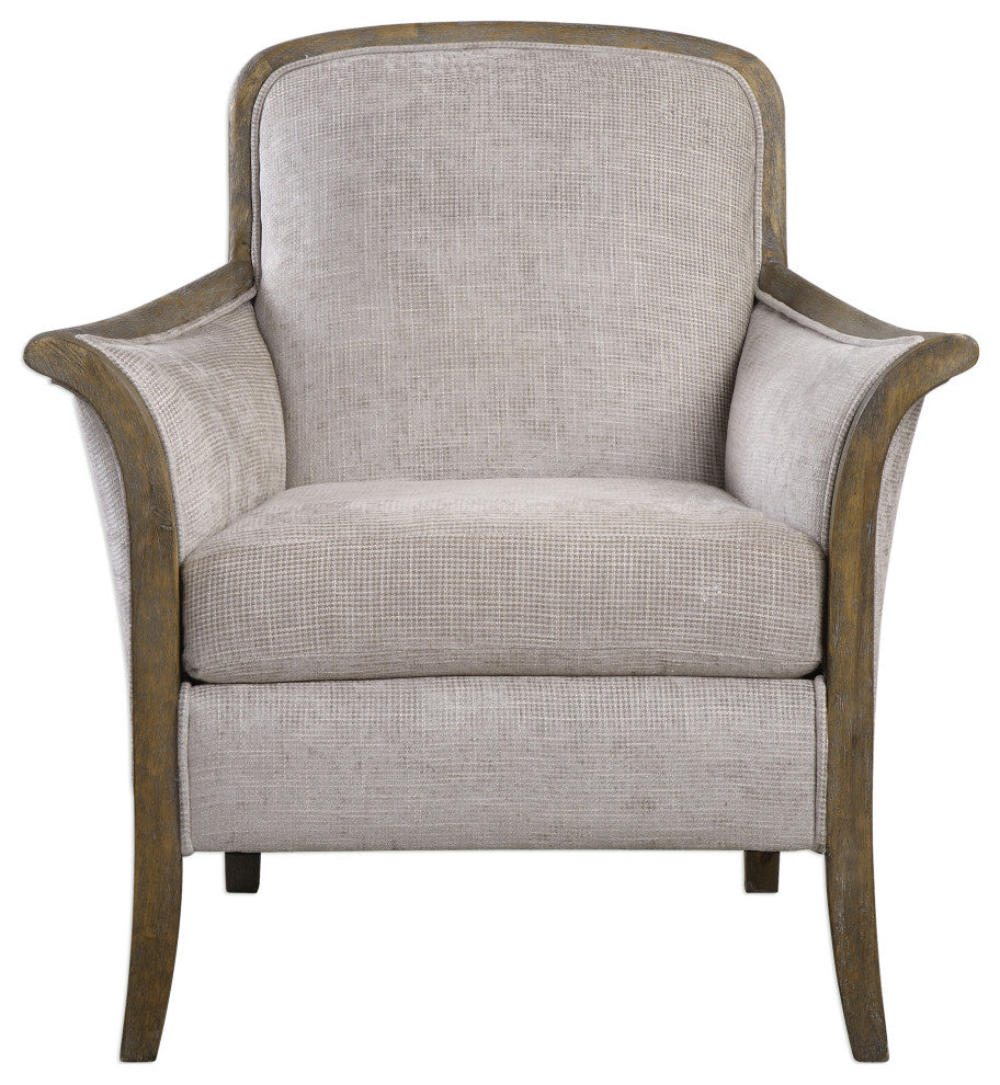 Uttermost Brittoney Taupe Armchair