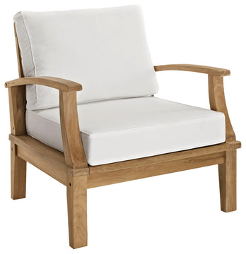 Modway Marina outdoor Patio Teak Armchair