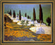 Santiago Rusinol Prats Calvario de Valencia Framed Premium Canvas Print, 20"x25"