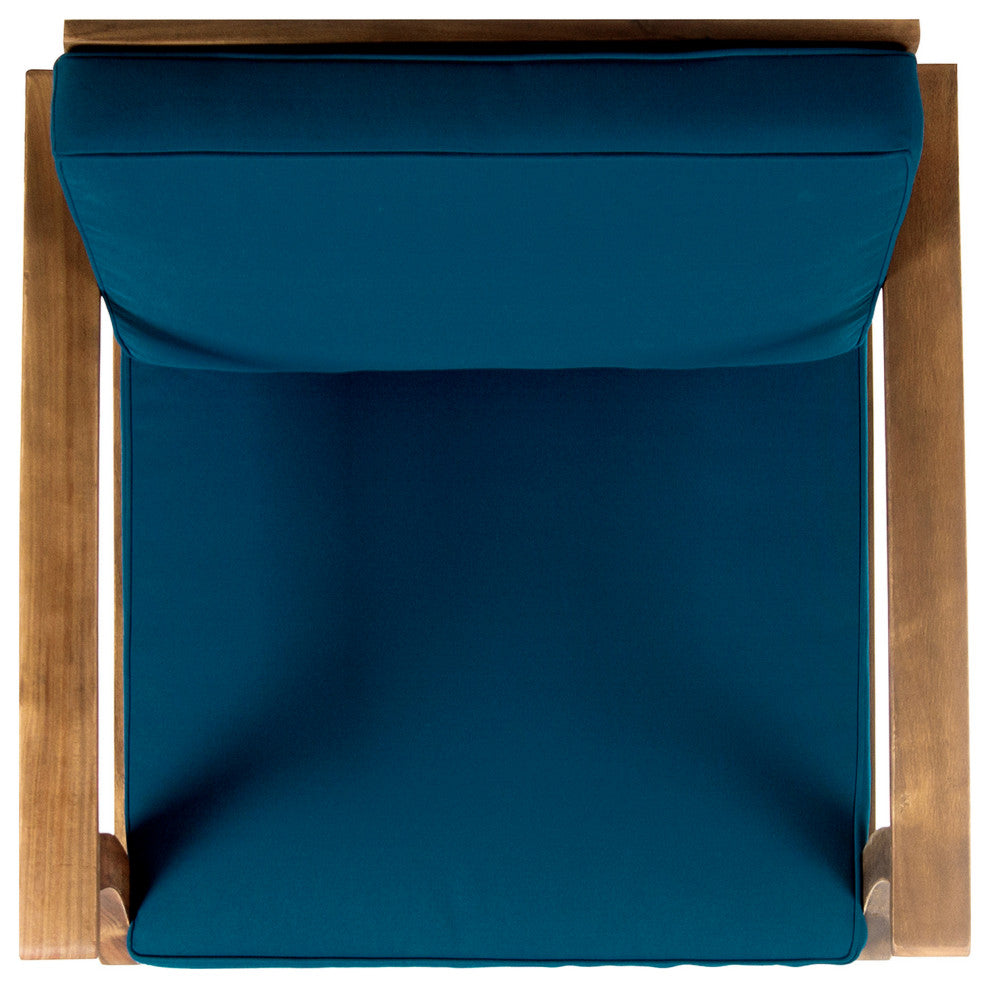 Abena Outdoor Acacia Wood Club Chair