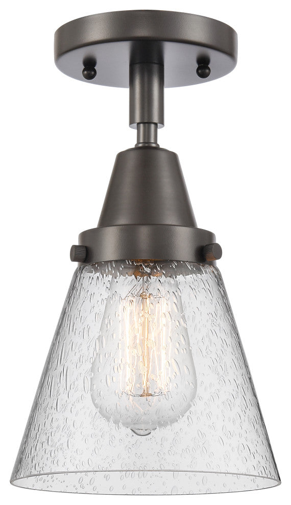 INNOVATIONS LIGHTING 447-1C-OB-G64 Small Cone Flush Mount