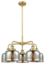 Innovations Cone 5 26" Chandelier Brushed Brass