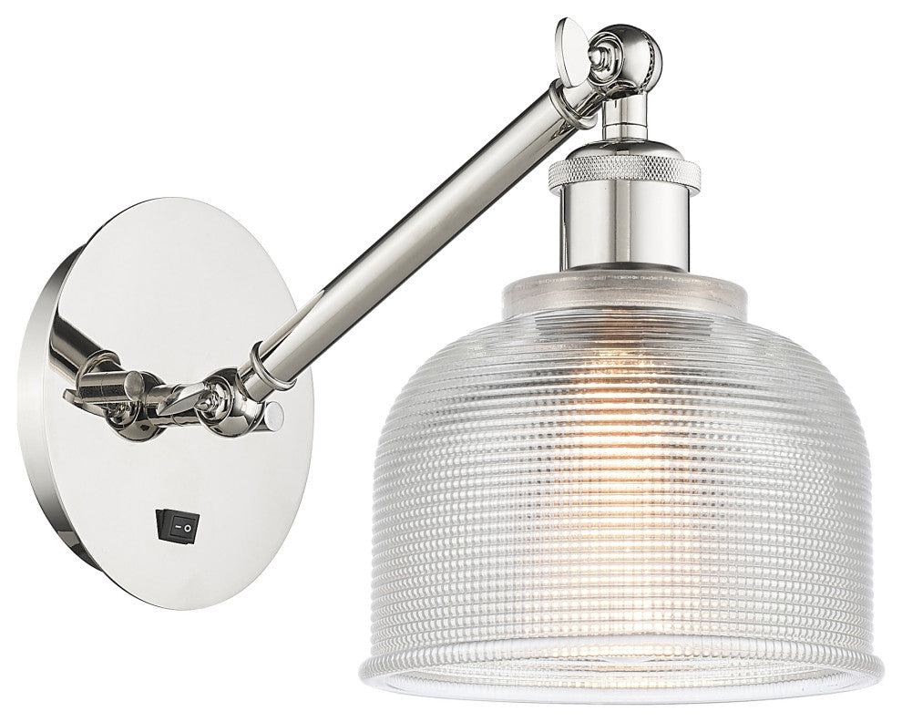 Innovations 317-1W-PN-G412 1-Light Sconce, Polished Nickel