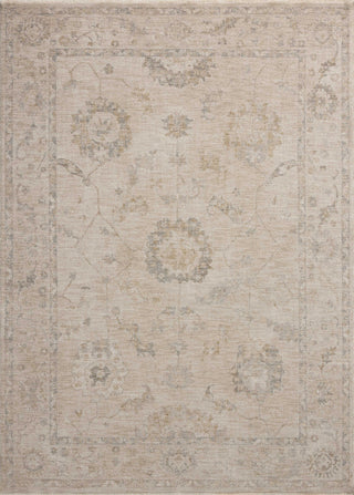 Chris Loves Julia x Loloi Louisa Oatmeal / Slate 7'-10" x 10' Area Rug
