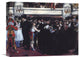 "Masked Ball at Opera" Stretched Canvas Giclee by Edouard Manet, 16"x13"
