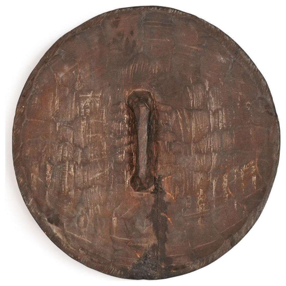 Consigned Manyara Zulu Round Shield
