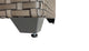 Monterey 5 Piece Outdoor Wicker Patio Furniture Set 05b, Terracotta