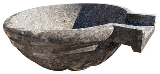 Spillover Water Feature, Squalloped Oyster Gray, 29x32x12