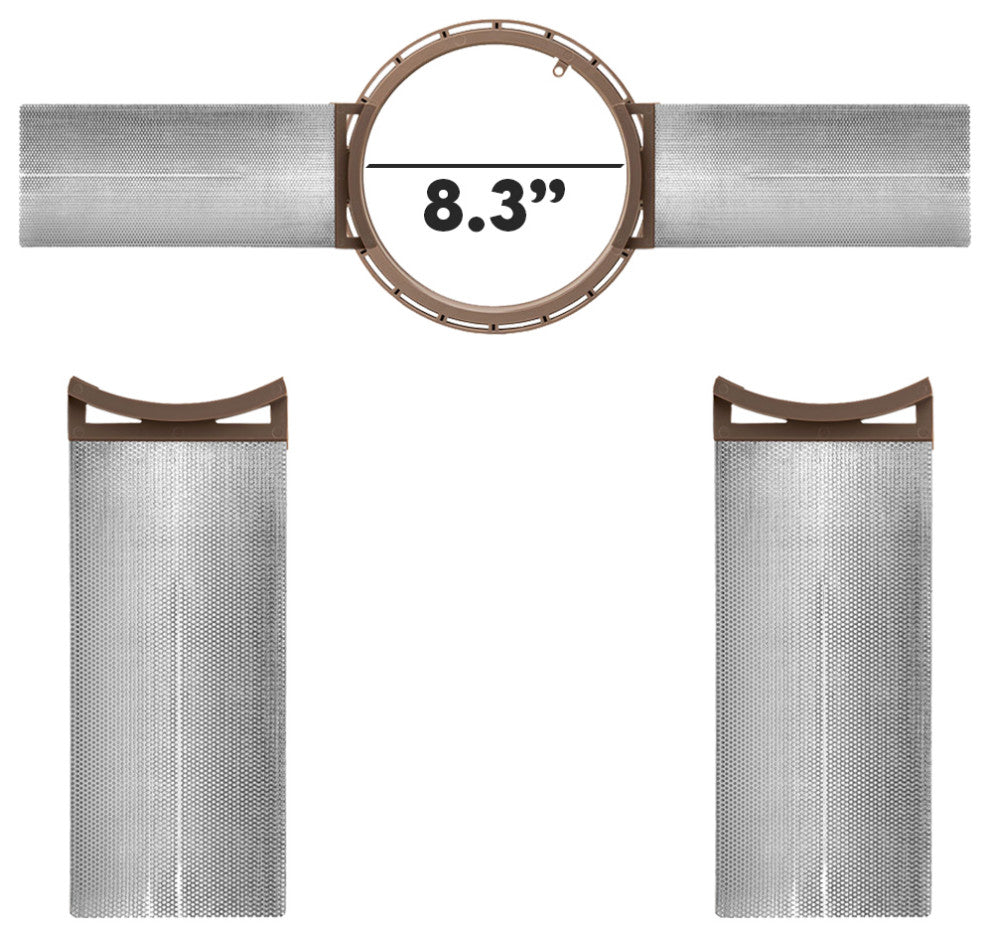 Multi-Angle Construction Bracket for Most 6.5" Ceiling Speakers, Single