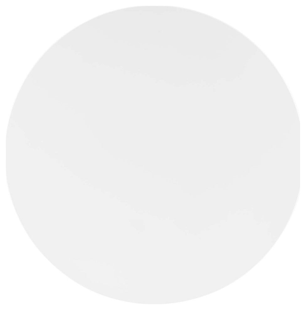 Dining Table, Round, Wood, Metal, Gold White, Modern, Cafe Bistro Restaurant