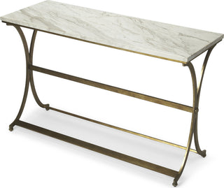 Butler Pamina Travertine Console Table