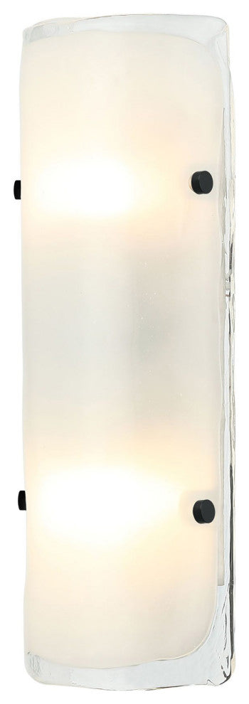 Fairchild 2-Lt  Sconce - Black/Polished Nickel/Satin Brass