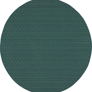 Oriental Weavers Meridian Navy/Green Geometric Indoor/Outdoor Rug 7'10"X10'10"