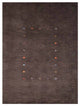 HAND KNOTTED LOOM WOOL ECO-FRIENDLY AREA RUGS - Rectangle, Brown, Contemporary