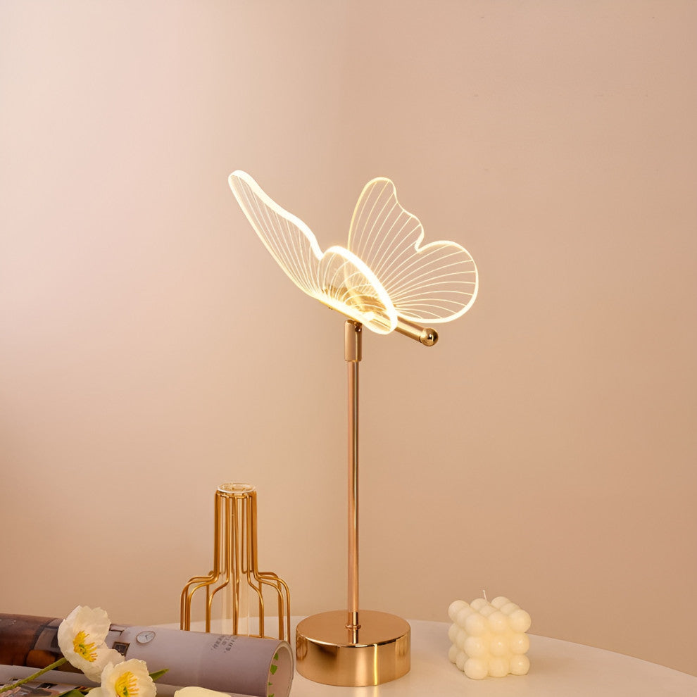 Heiden | Magic Table LED Lamp in the Shape of Butterfly, Butterfly