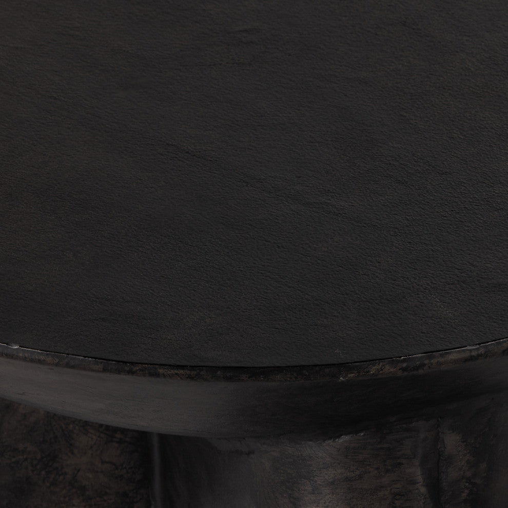 Sante 36" Coffee Table-Raw Black