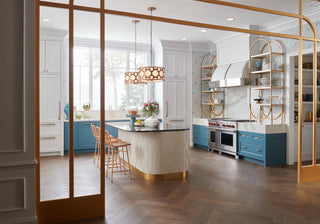 Hinkley Carter Small Drum, Burnished Gold