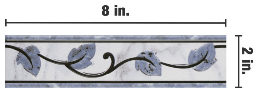 Aroas Listello Gris Ceramic Wall Trim
