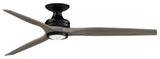 Fanimation Spitfire DC-KIT-64-LK-F Spitfire DC 64" 3 Blade Indoor - Black /