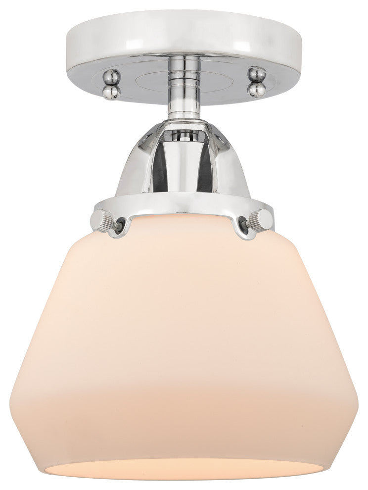 INNOVATIONS LIGHTING 288-1C-PC-G171 Fulton 1 Light 6.75 inch Semi-Flush Mount