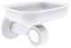 Pacific Beach Wall-Mount Soap Dish Holder, Matte White