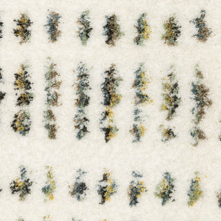 Greer Modern Dashed Lines Ivory/ Multi Area Rug, 9'10" X 12'10"