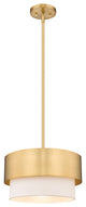 Z-LITE 1-Light Pendant, Modern Gold