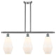 Innovations 516-3I-SN-G651-7-LED 3-Light Island Light, Brushed Satin Nickel