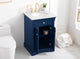 Home Living 24" Single Bathroom Vanity, Blue