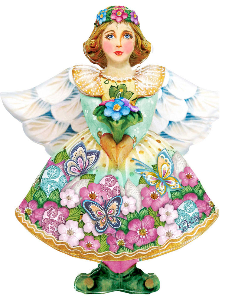 Sprint Angel Wooden Door Hanger