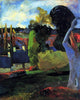 Paul Gauguin Farm in Brittany, 20"x25" Gallery Wrapped Canvas Print
