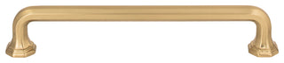Atlas Homewares 421 Elizabeth 6-5/16 Inch Center to Center Handle - Warm Brass