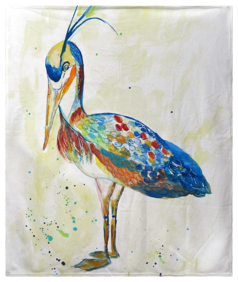 Fancy Heron Throw