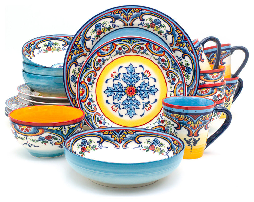 Zanzibar 20 Piece Stoneware Dinnerware Set