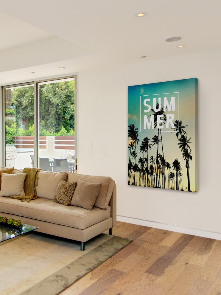 Marmont Hill, "Summer" by Sylvia Cook Painting Print on Wrapped Canvas, 20x30